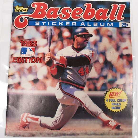 TOPPS 1983 1984 MLB Baseball Sticker Album Set - Picture 1 of 8